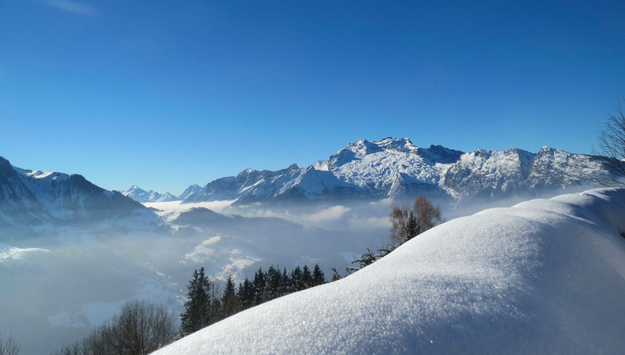 La Clusaz et le massif des Aravis